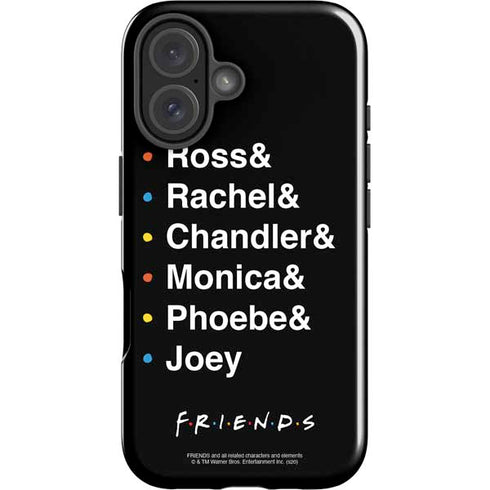 Warner Bros FRIENDS Crew iPhone 16 Plus Impact Case